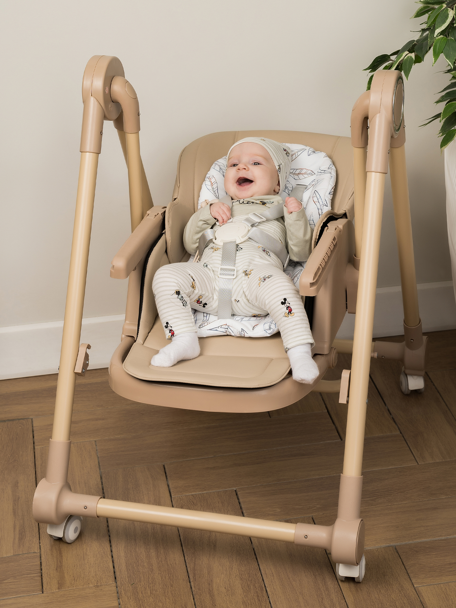 Стульчик для кормления JOVOLA OSCAR бежевый - фото 13