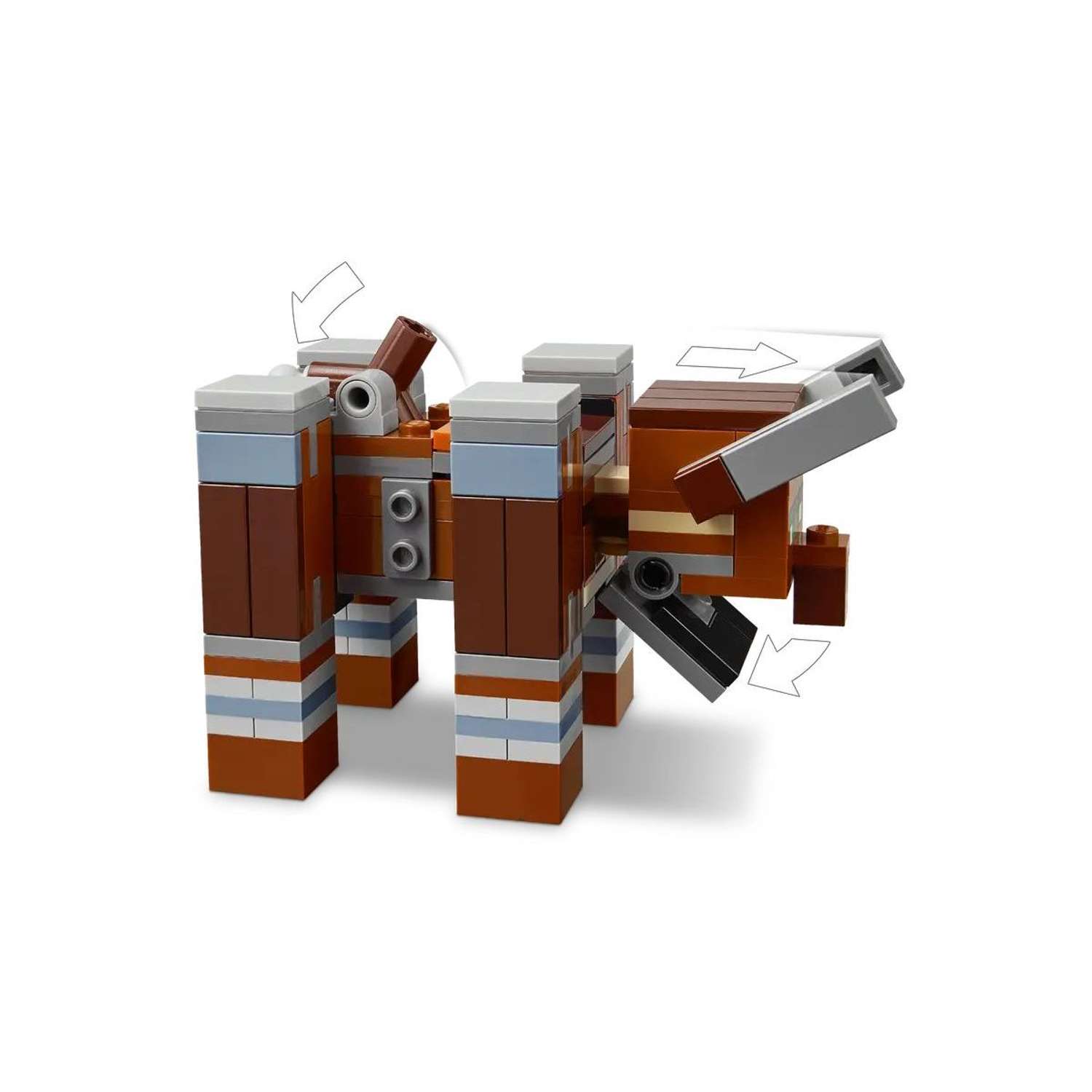 Конструктор LEGO Minecraft Форпост мародеров 665 дет. - фото 7