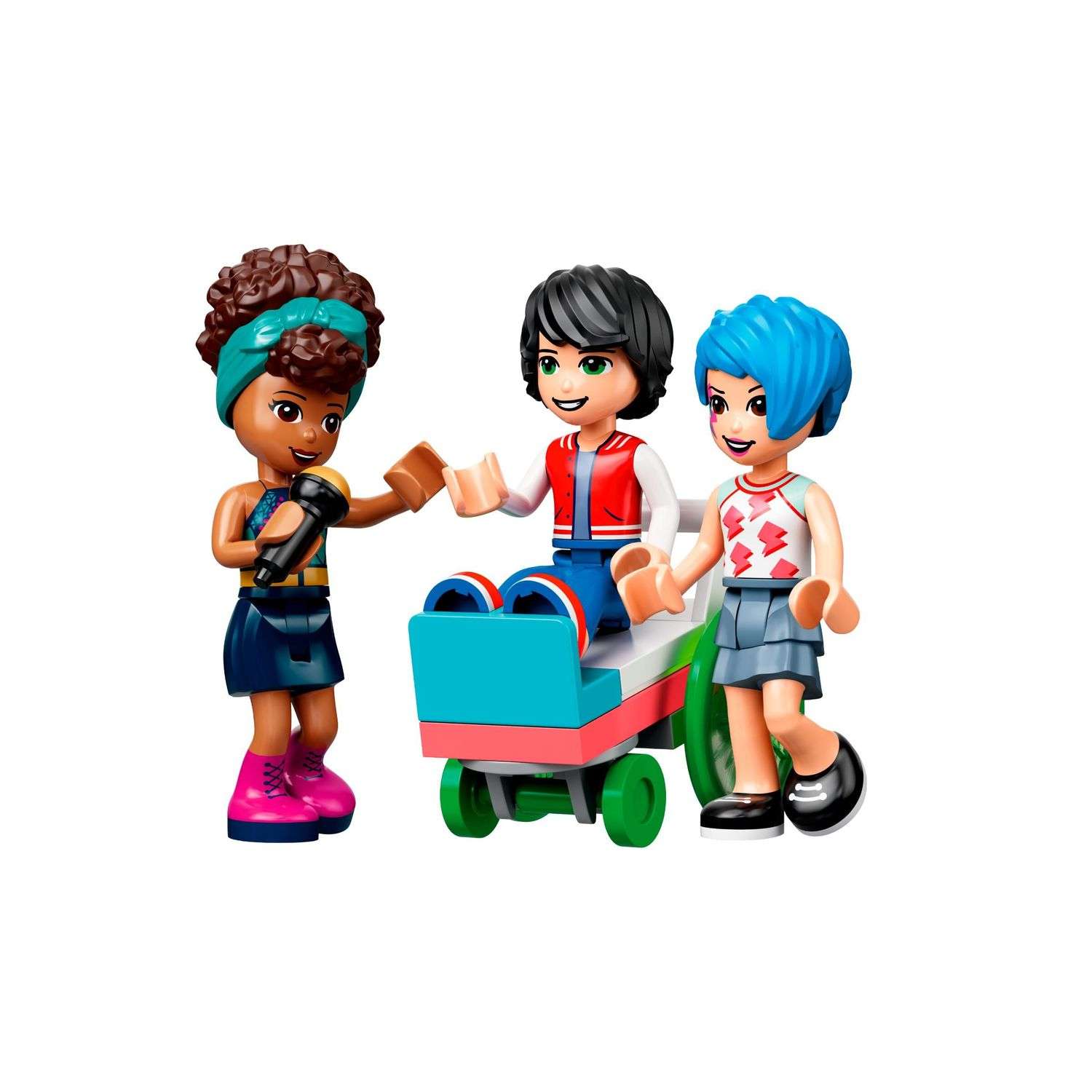 Конструктор LEGO Friends Roller Disco Arcade блочный - фото 7