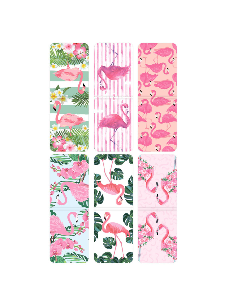 Закладки канцелярские Brauberg магнитные для книг в школу набор 6 штук - фото 5