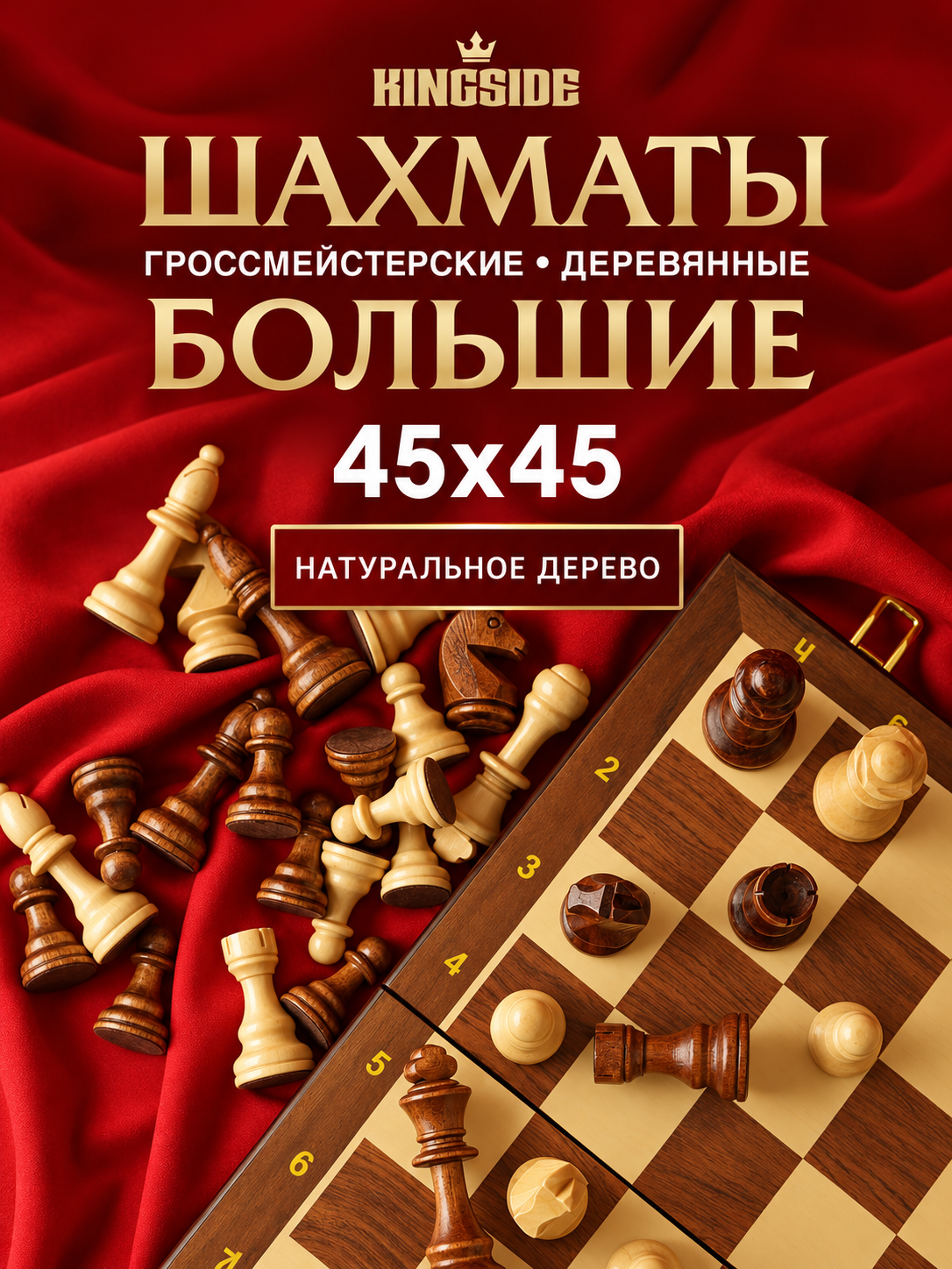 Настольная игра KINGSIDE Шахматы - фото 1
