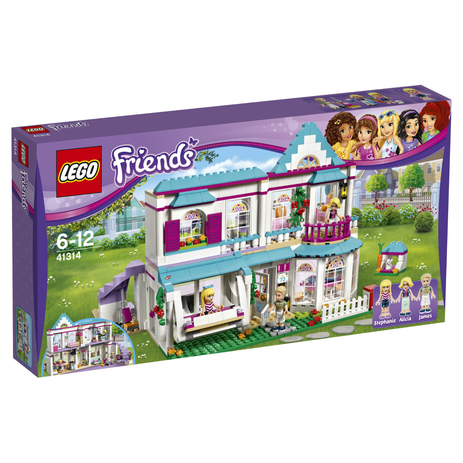 Конструктор LEGO Friends Дом Стефани блочный - фото 2