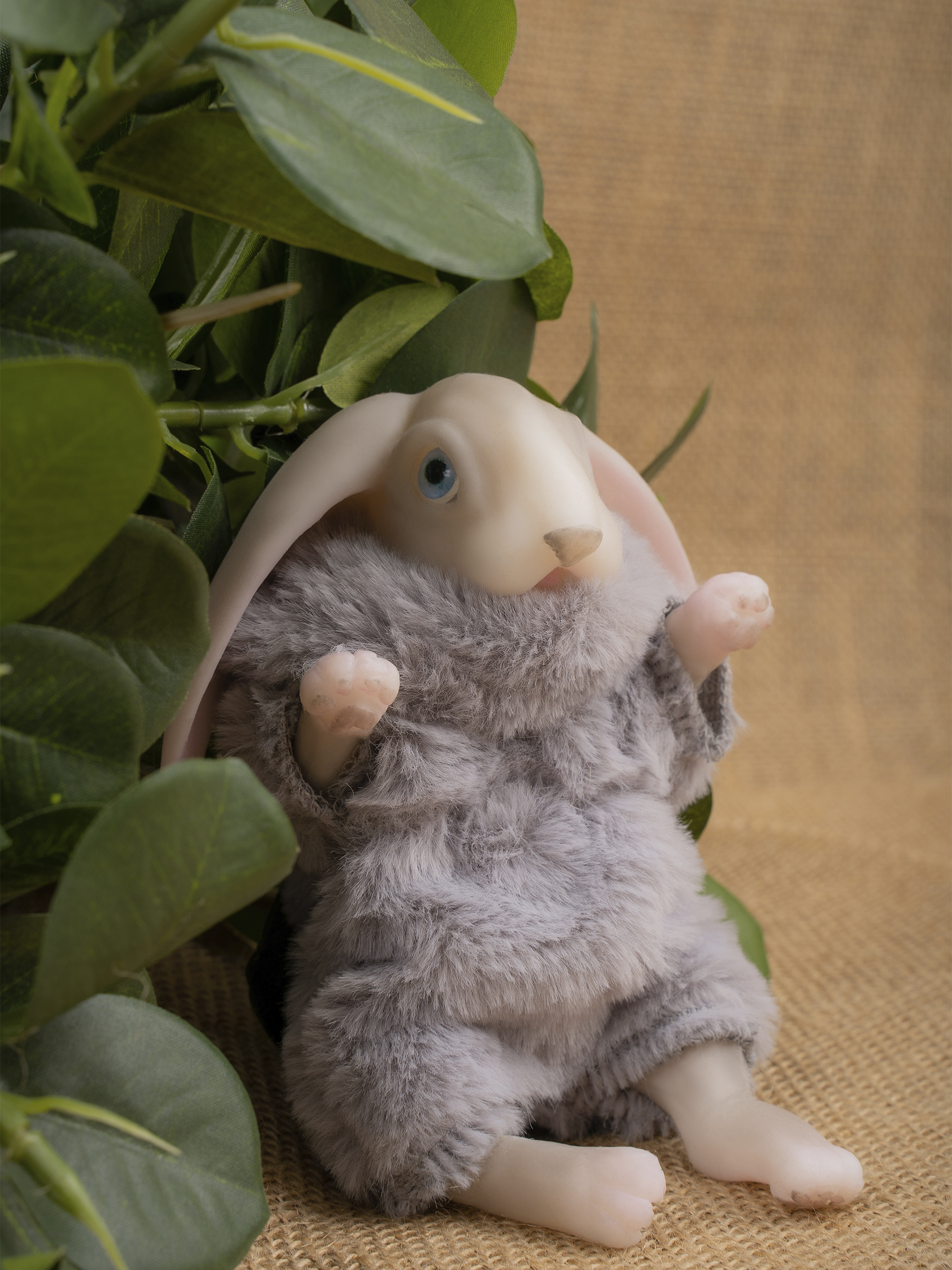 Кукла мини Magic Manufactory Magic history Зайчонок серый высота 15 см 4631169404154 - фото 14