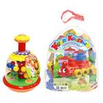 Конструктор БИПЛАНТ Кноп-Кнопыч + Юла 61 дет.