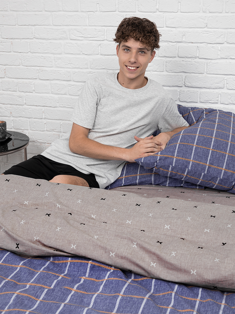 Комплект постельного белья BRAVO Кейдж евро 4 предм. - фото 11