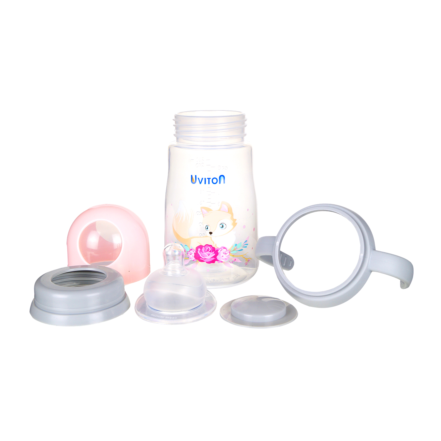 Бутылочка Uviton Anti-Colic 250 мл в ассортименте - фото 8