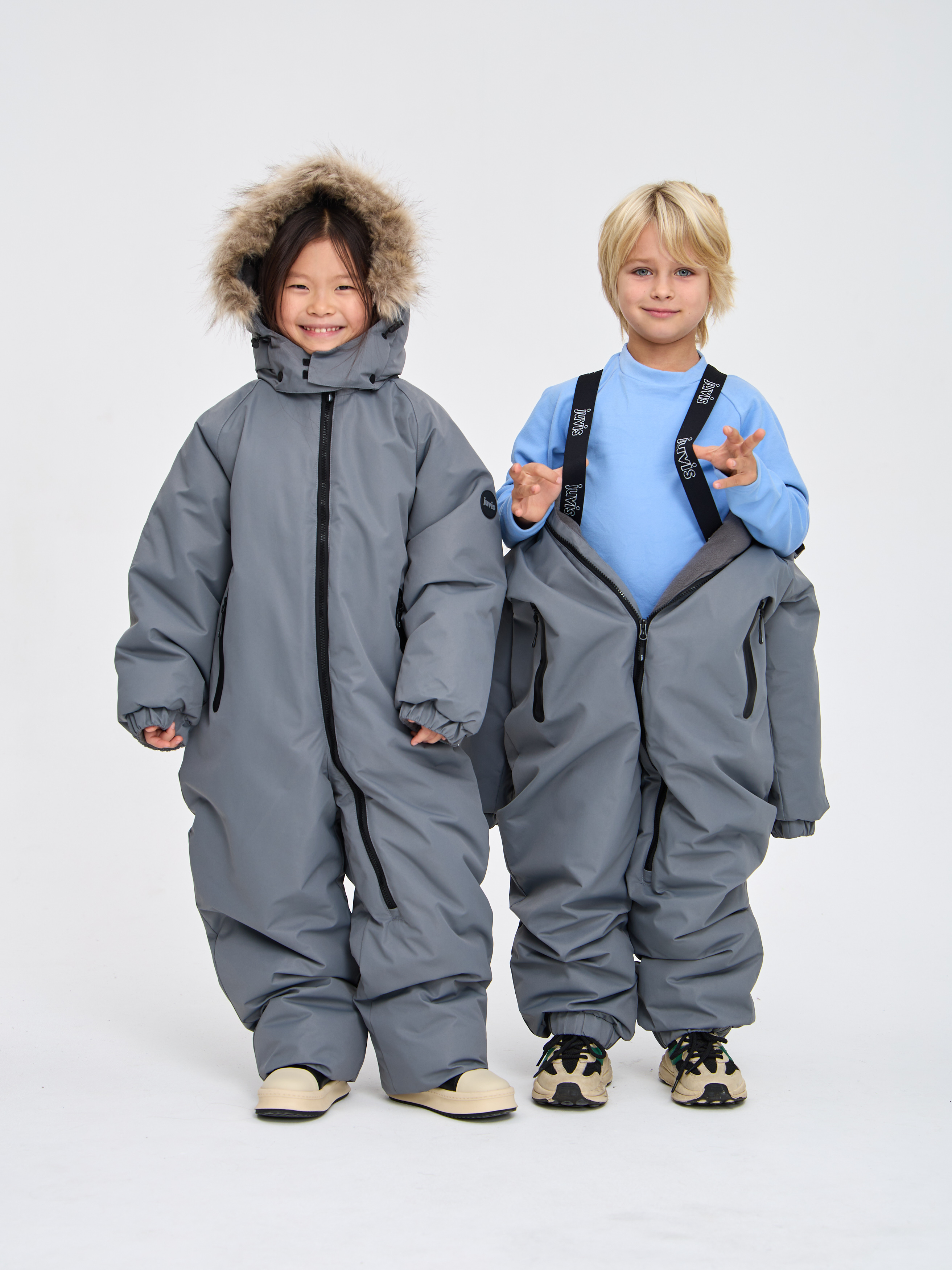 Комбинезон Лапушка 7037 серый - фото 15