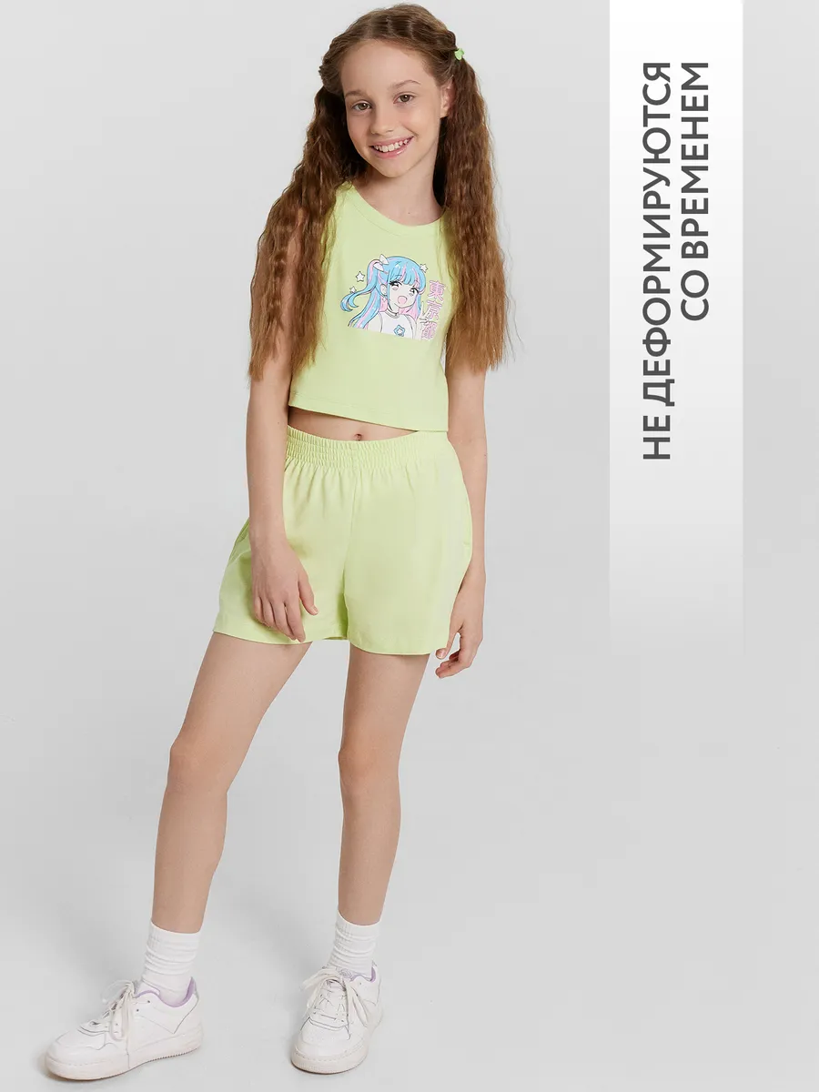 Шорты Mark Formelle (Марк Формэль) 137726/лаймовый сорбет - фото 7