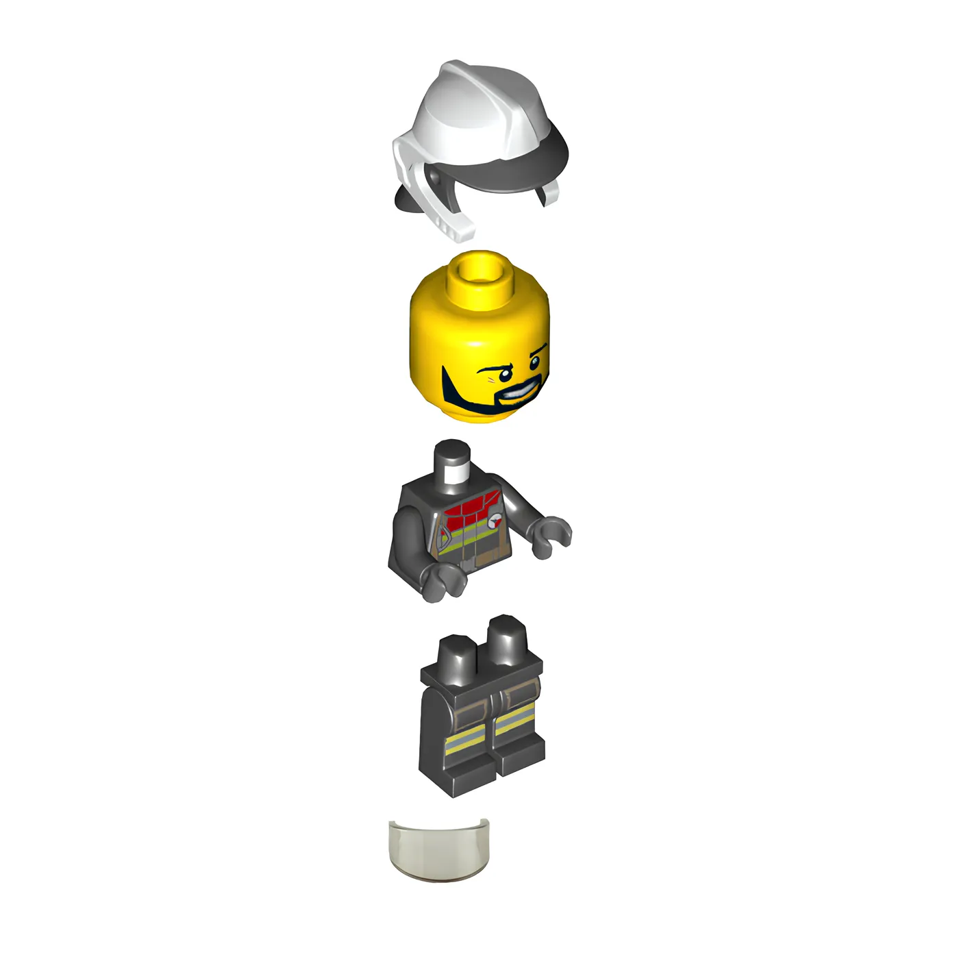 Фигурка LEGO City Fireman cty1251 - фото 2