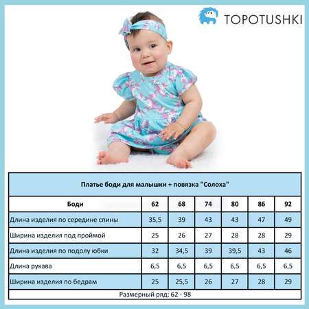 Платье-боди TOPOTUSHKI
