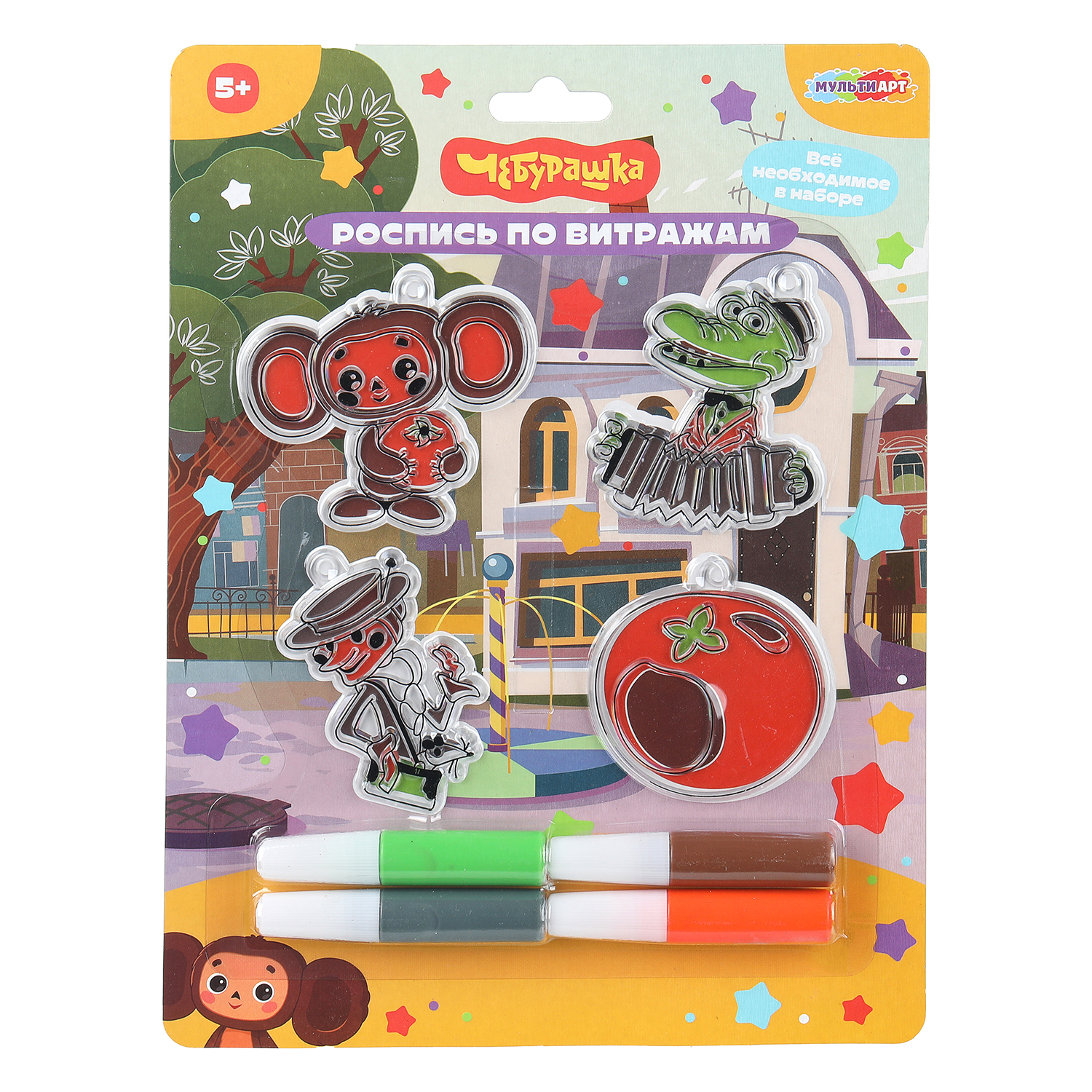 Витраж Multiart Чебурашка - фото 1