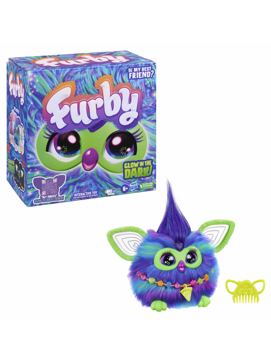 Мягкая игрушка Hasbro Ферби Furby Galaxy робот - фото 5