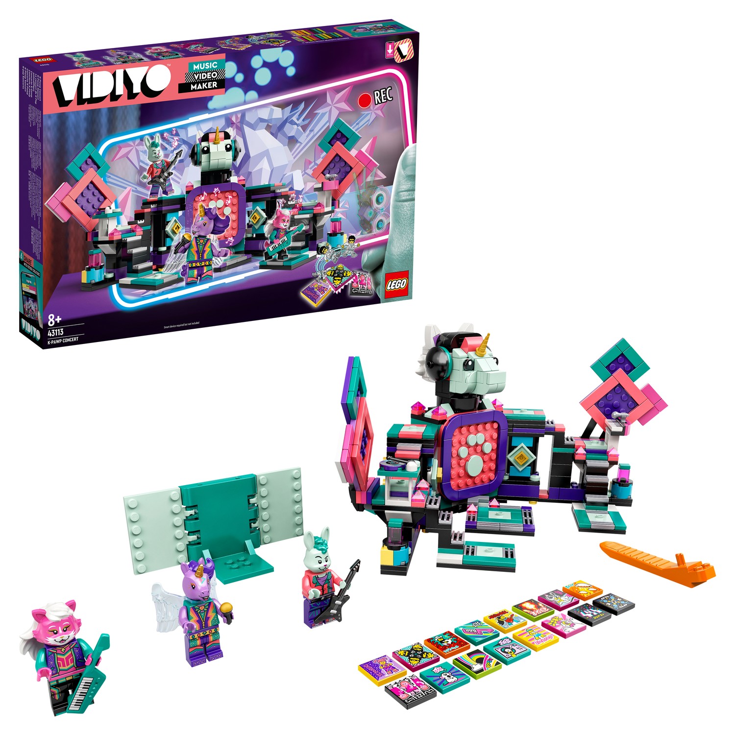 Конструктор LEGO VIDIYO K-Pawp Concert 514 дет. - фото 1