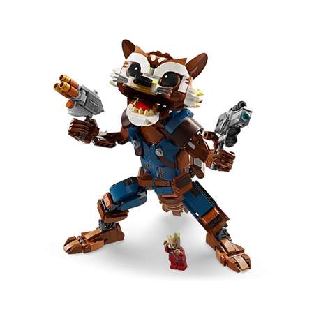 Конструктор LEGO Marvel Super Heroes Rocket Baby Groot блочный