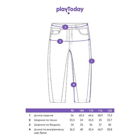 Джинсы PlayToday