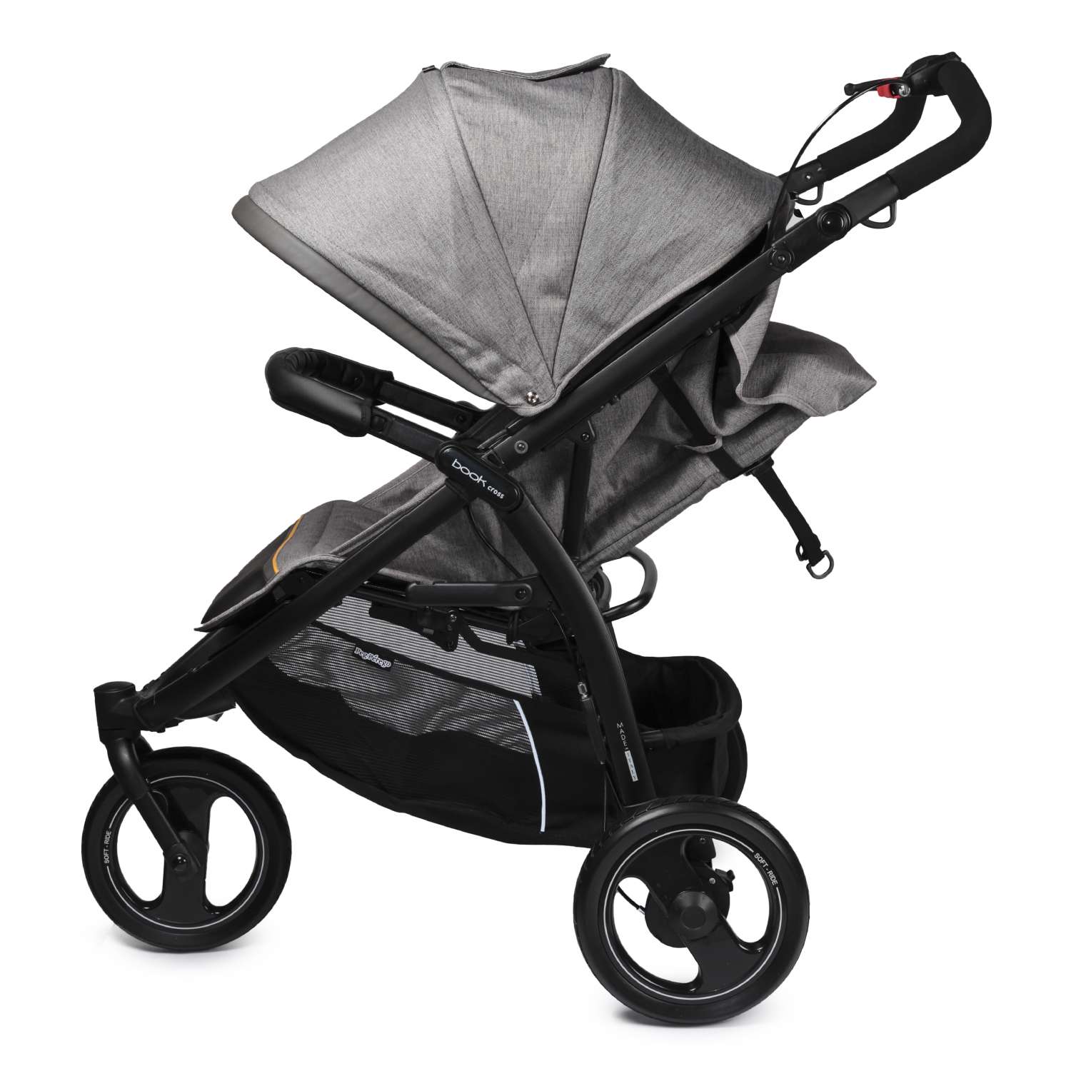 Коляска прогулочная Peg-Perego Book Cross Classic Grey - фото 5