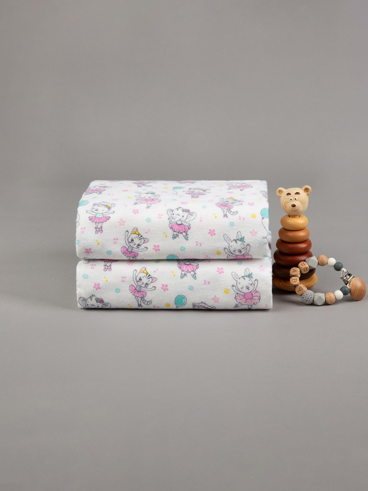 Пелёнка Чудо-Чадо фланель 90х120 см 2 шт. - фото 15