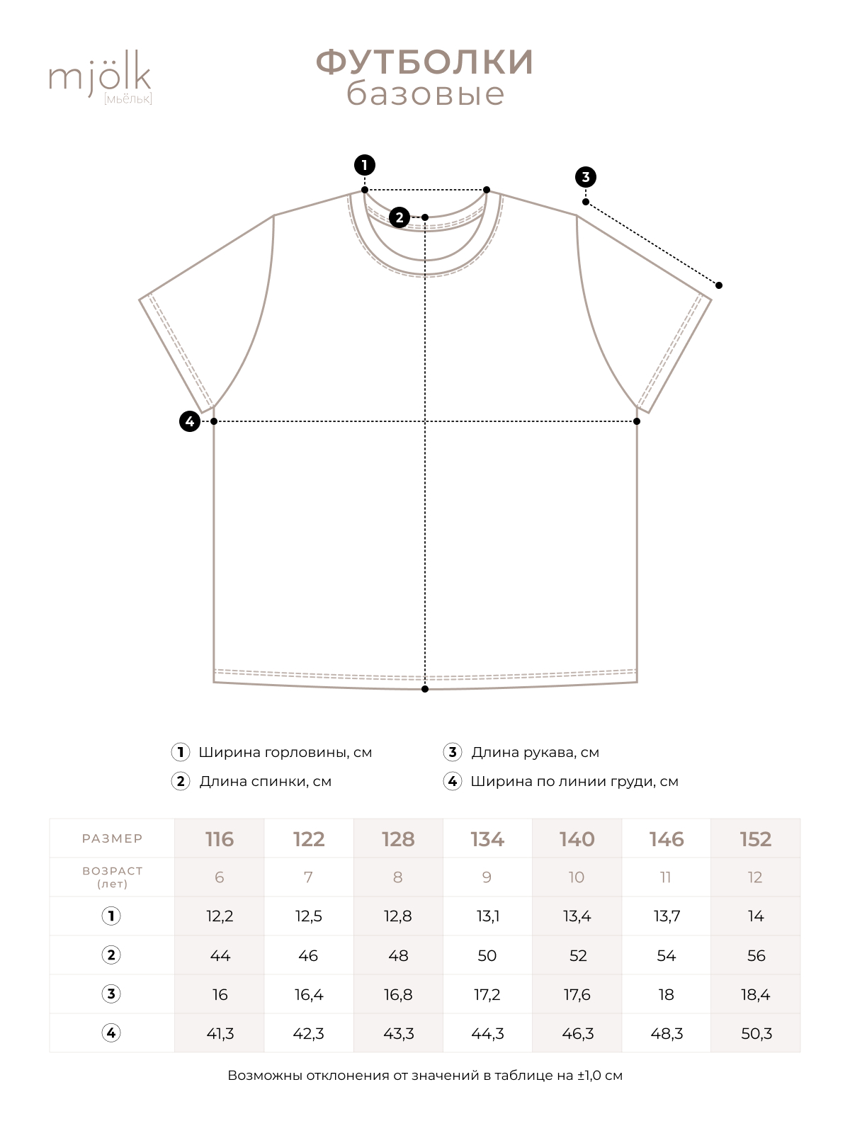 Футболка Mjolk 4311638 - фото 6