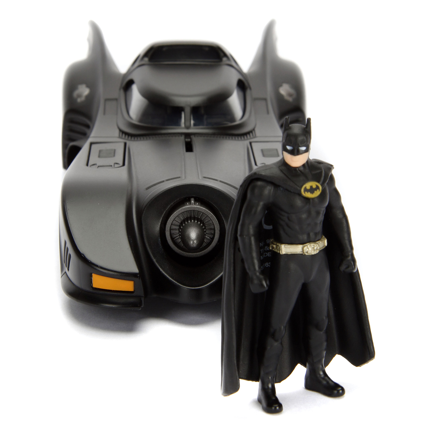 Автомобиль Jada Batmobile with Batman 1:24 ТоуR15 - фото 3