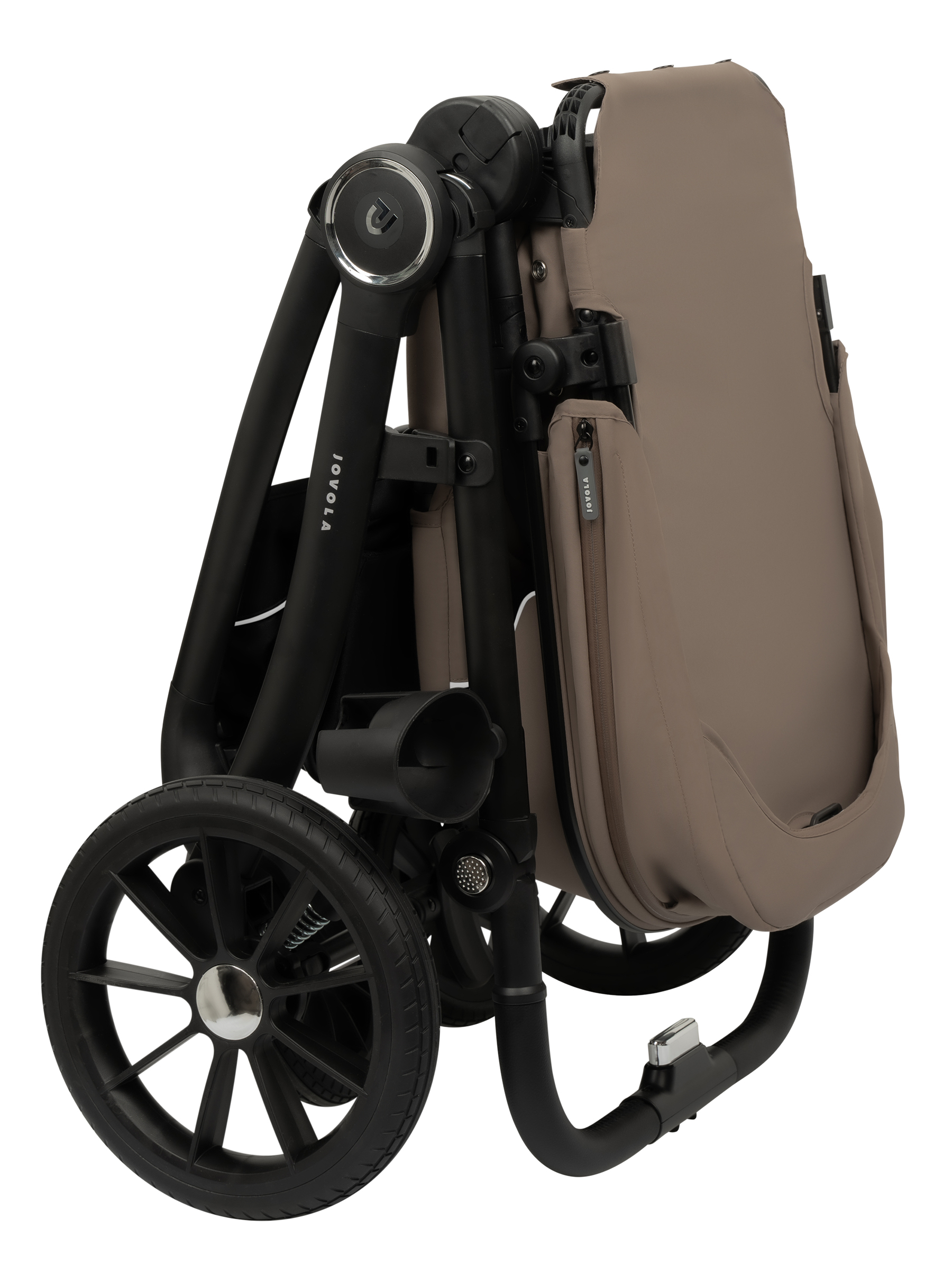 Коляска прогулочная JOVOLA LYRA темно-бежевый - фото 32
