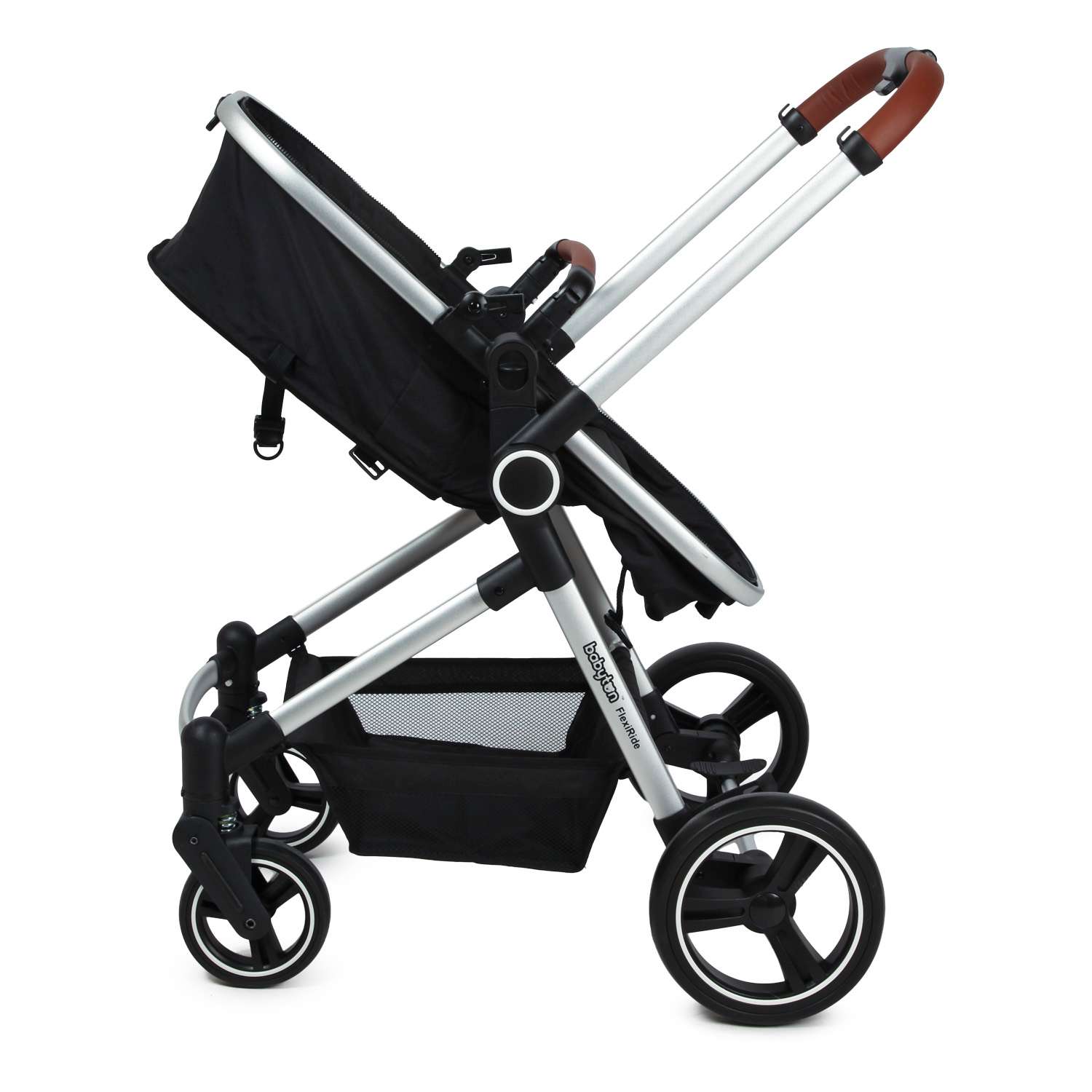 Коляска трансформер Babyton FlexiRide Black-Beige - фото 14