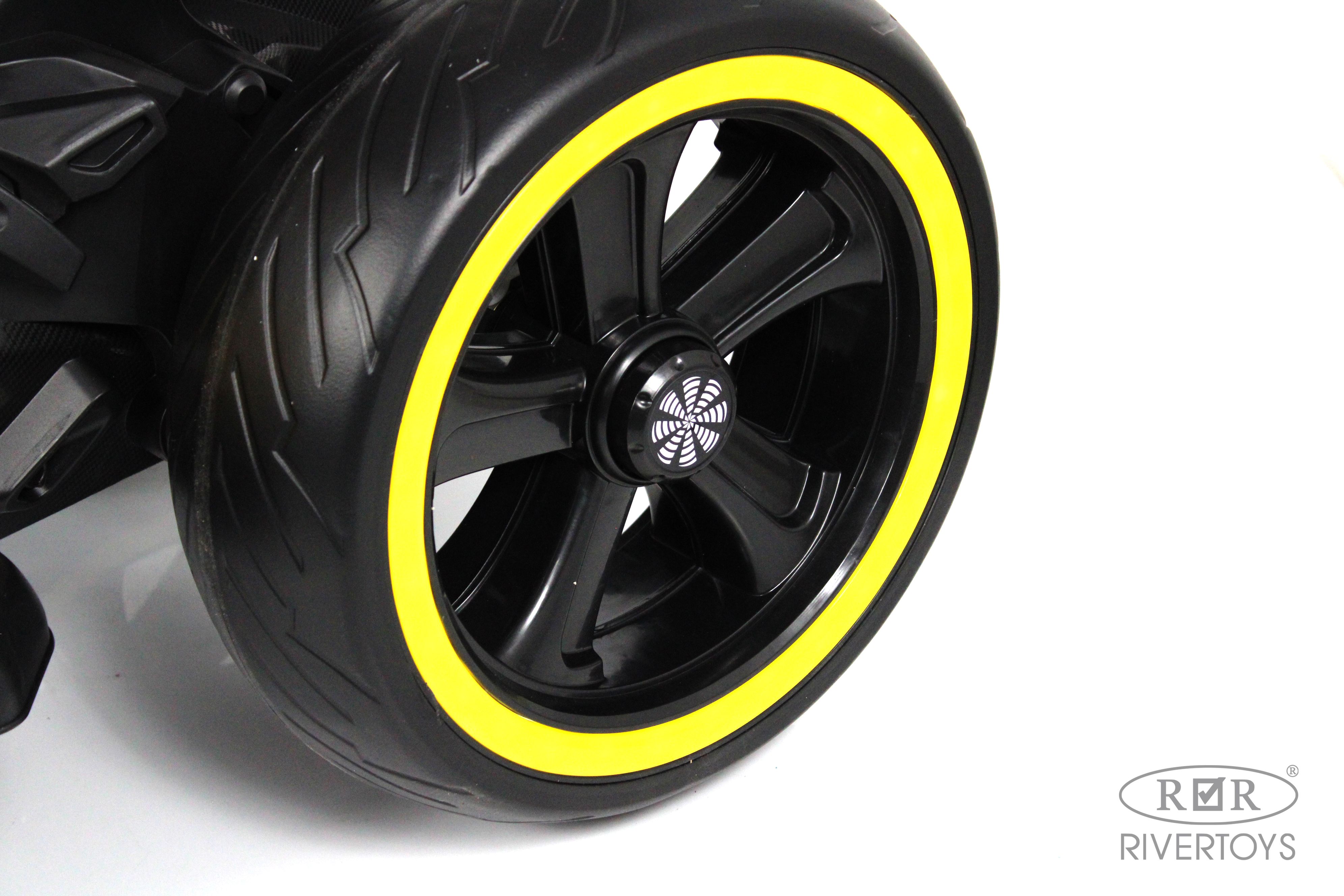 Электромотоцикл RIVERTOYS М777БХ-YELLOW - фото 15