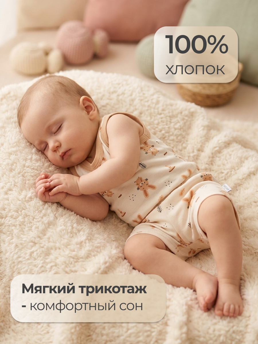 Майка 2 шт Эскимо 20-910 - фото 2