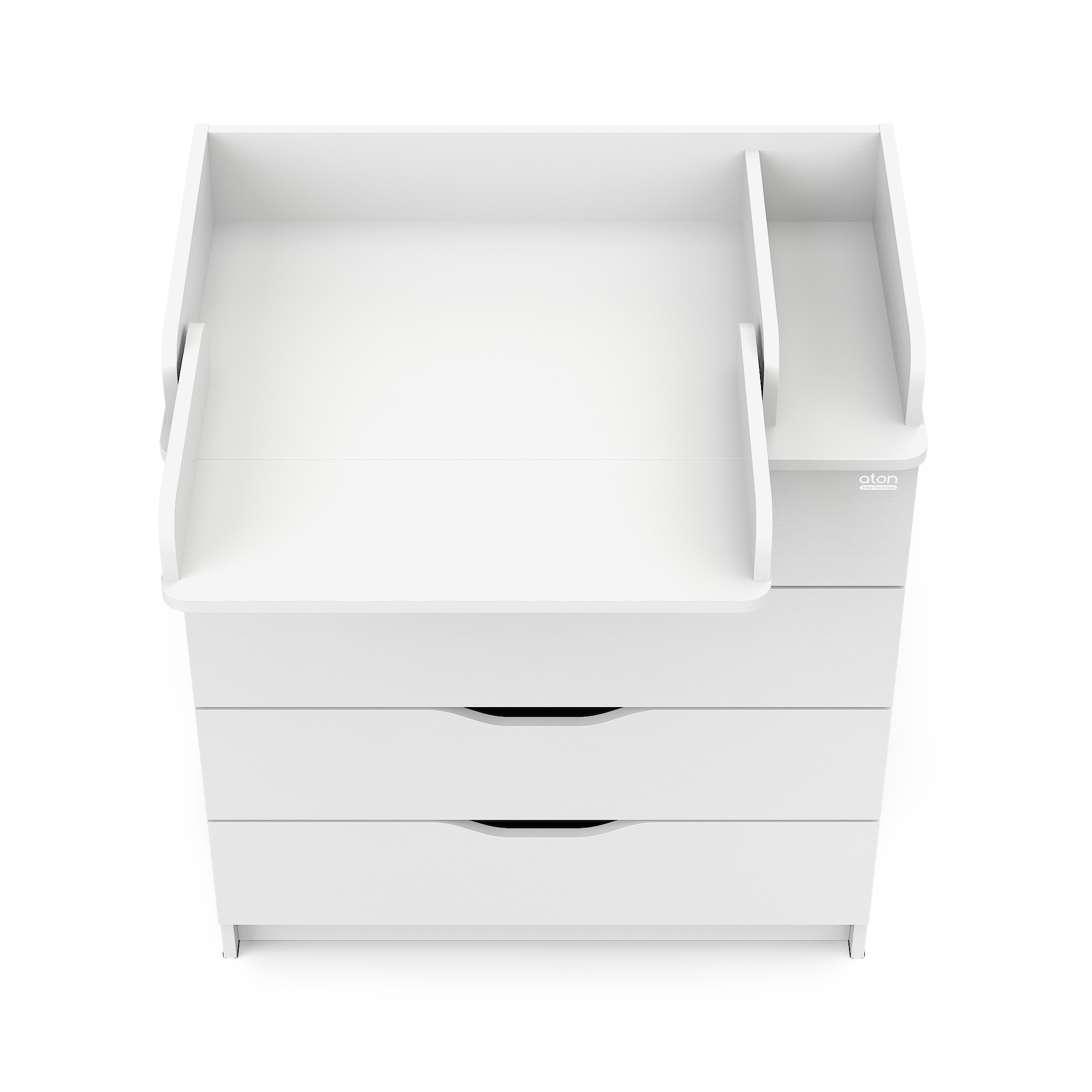 Комод пеленальный aton baby furniture Loft (белый) - фото 2