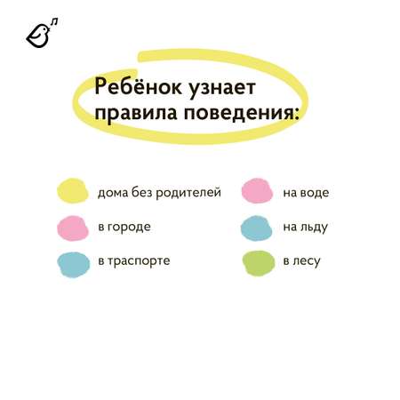 Книга о безопасности VoiceBook Комплект книг 6 шт.