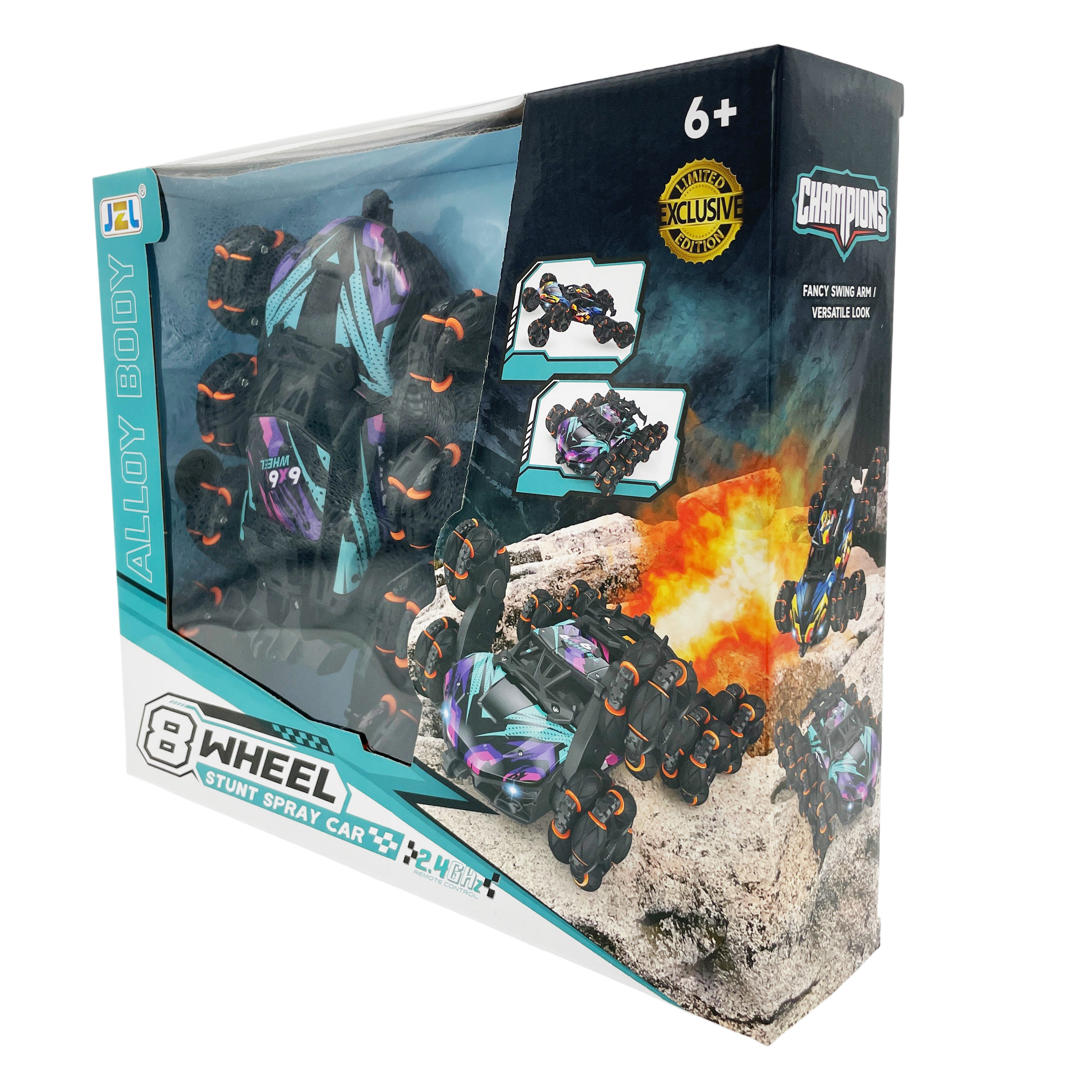 Автомобиль РУ JZL с паром светом, музыкой - фото 5