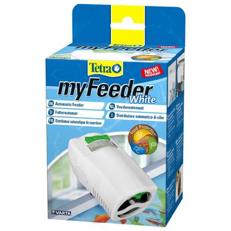 Кормушка для рыб Tetra myFeeder автоматическая с дисплеем Белая