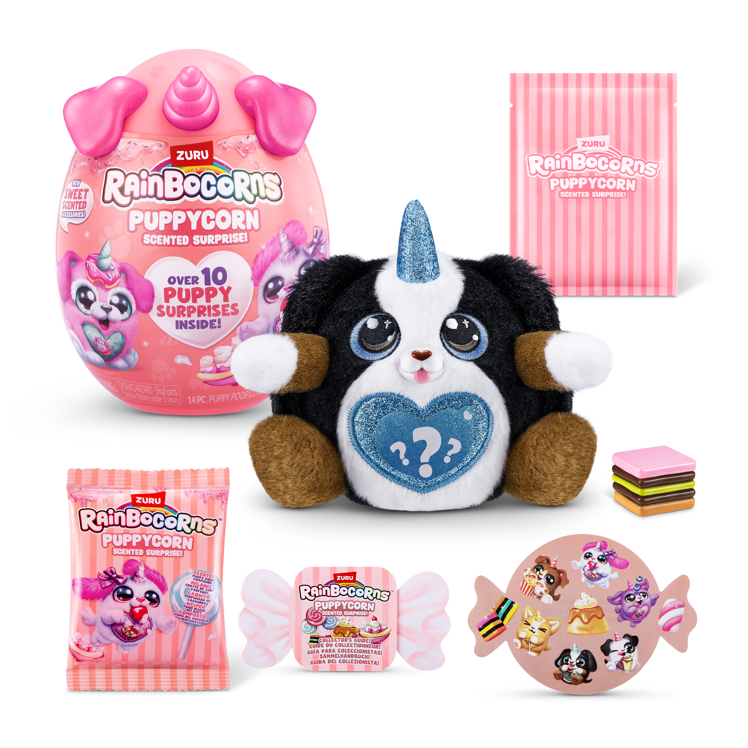 Мягкая игрушка Zuru Rainbocorns собачка Puppycorn в ассортименте - фото 20