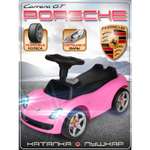 Изображение товара Каталка BabyCare Порш резиновые колеса розовый