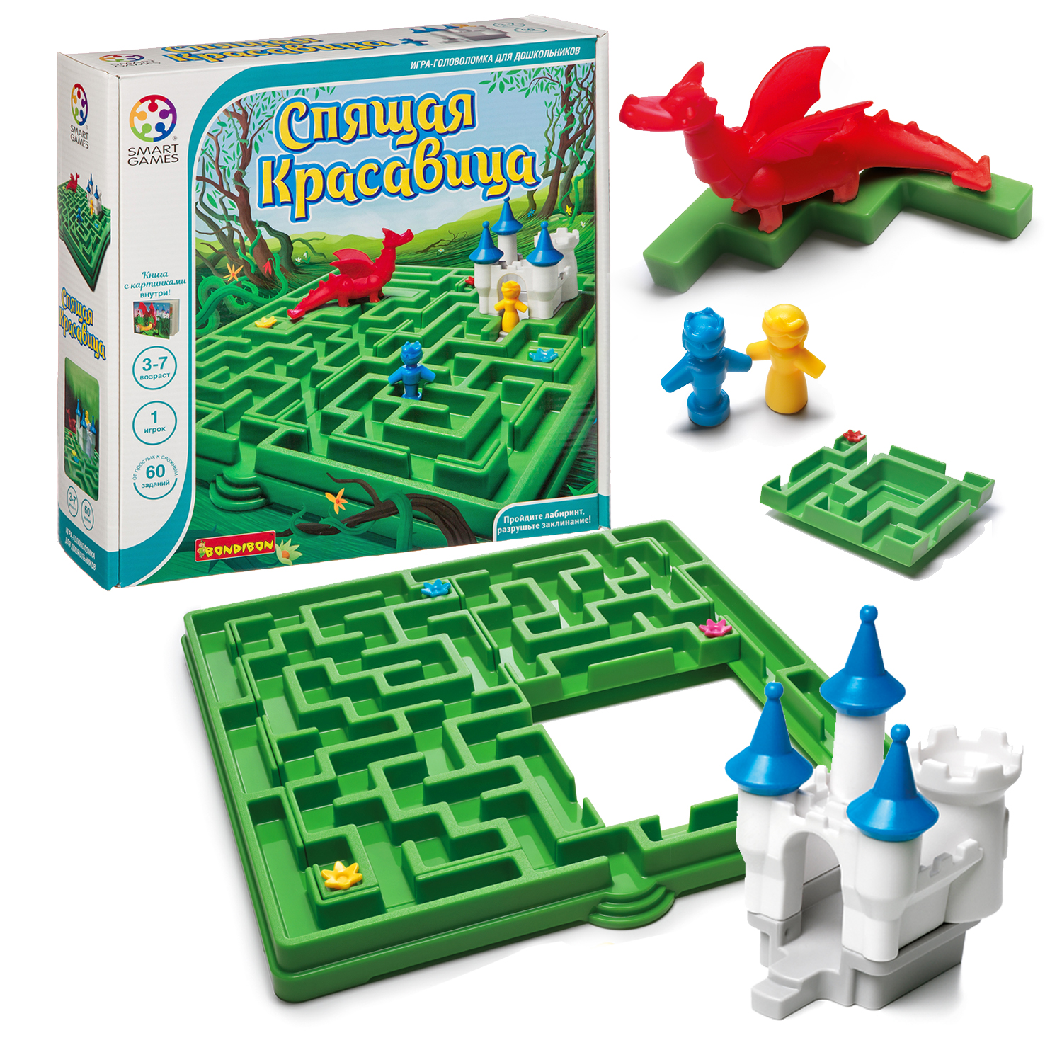 Настольная игра Bondibon логическая СПЯЩАЯ КРАСАВИЦА - фото 4