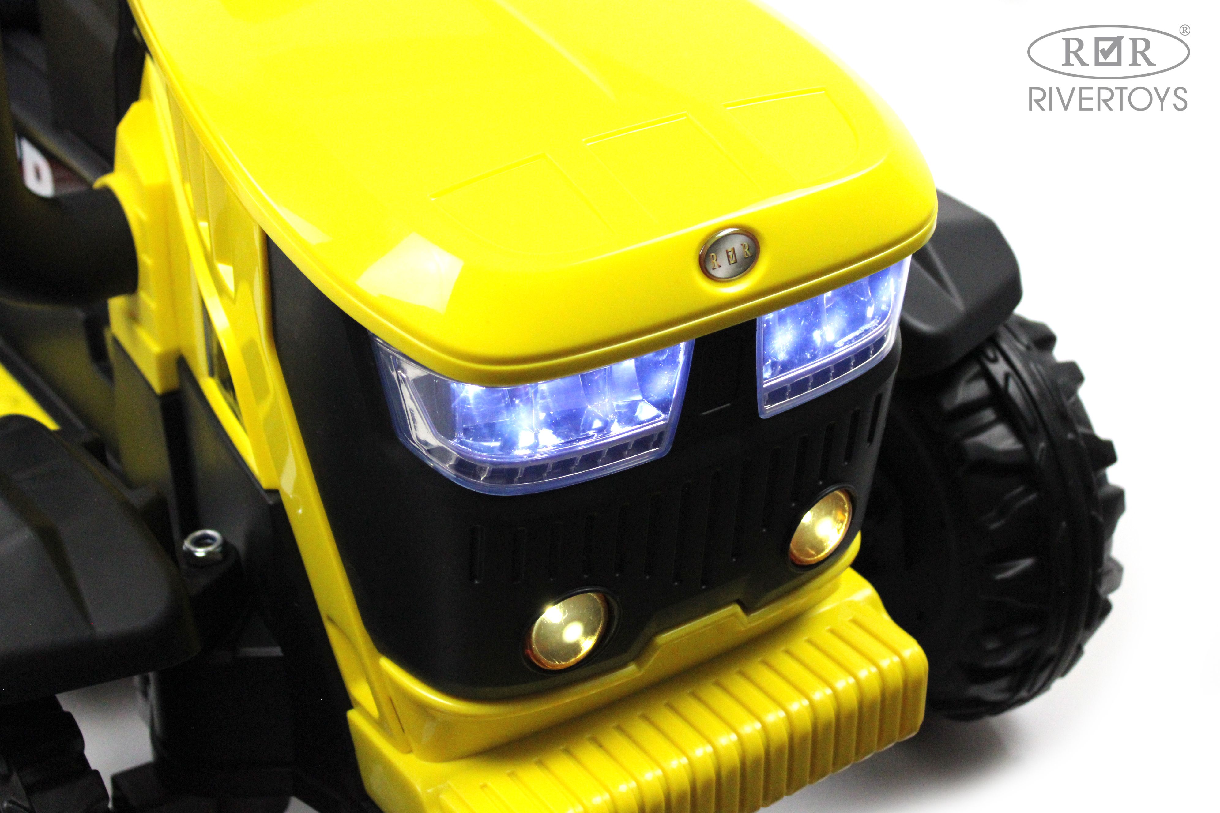 Электромобиль RIVERTOYS O555OO-YELLOW С пультом ДУ - фото 21