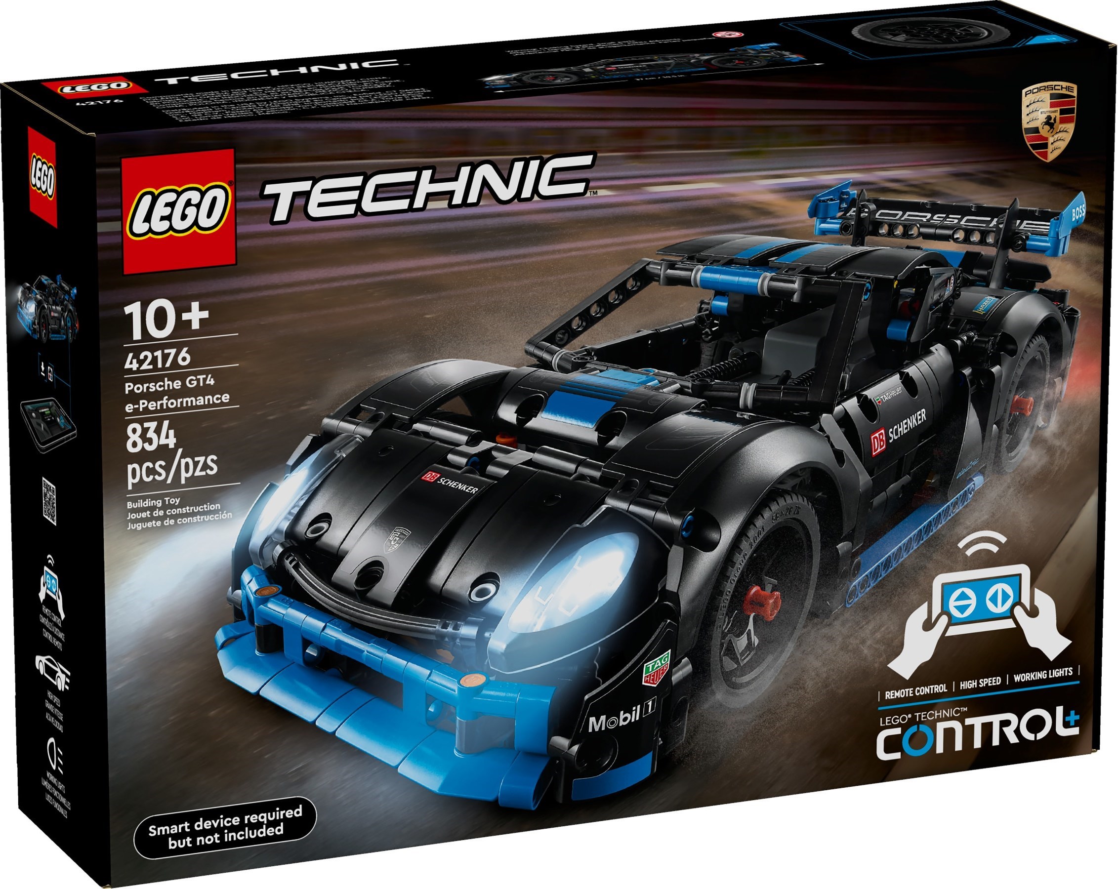 Изображение товара LEGO Technic Porsche GT4 Performance 42176 - конструктор гоночной машины с управлением