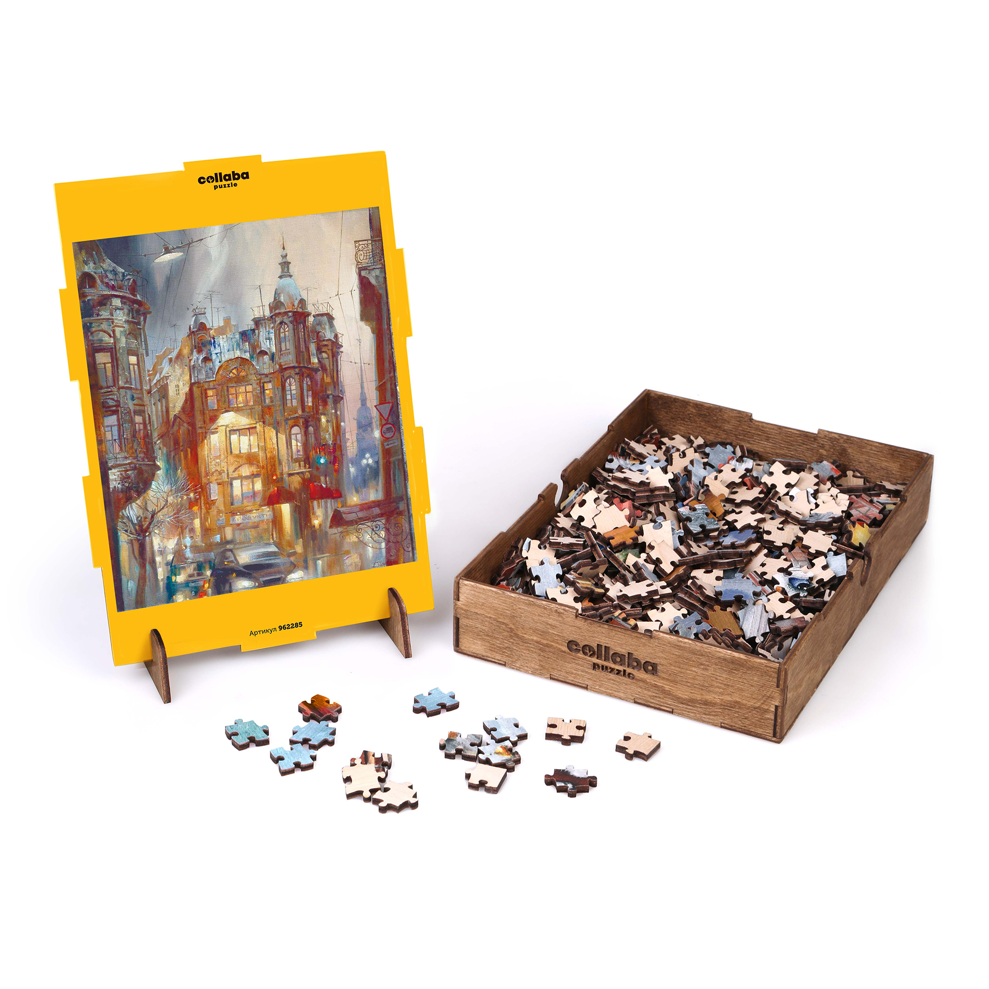 Пазл Collaba puzzle деревянный - фото 8
