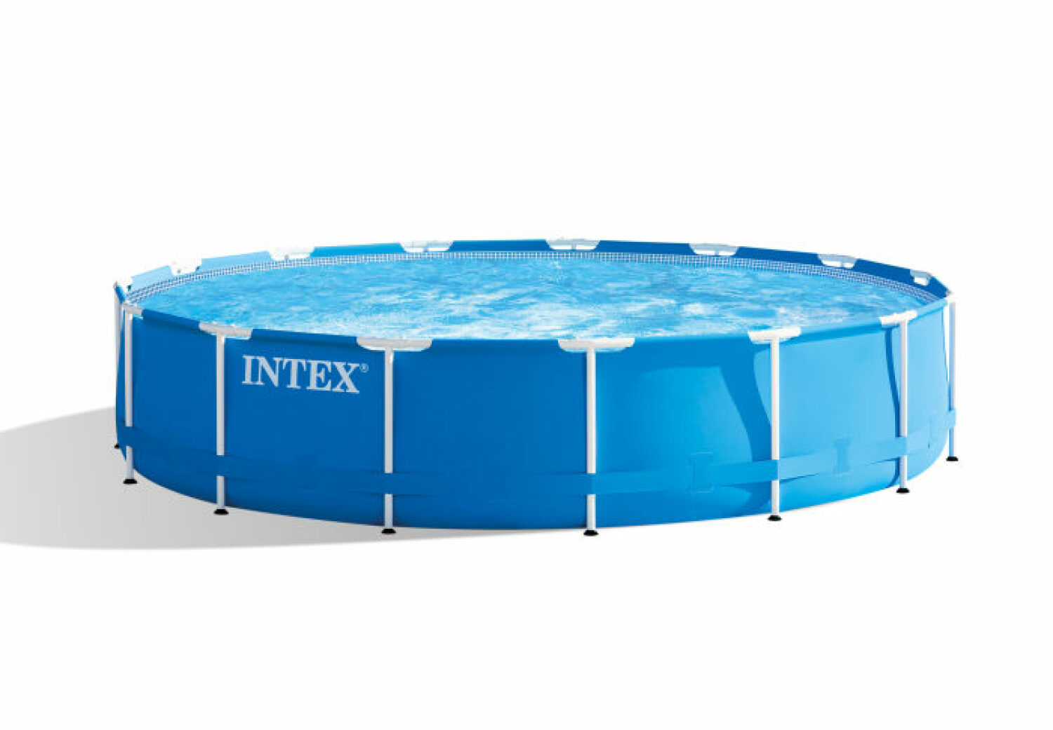 Бассейн Intex 457х122 см с фильтр-насосом+аксессуары - фото 1
