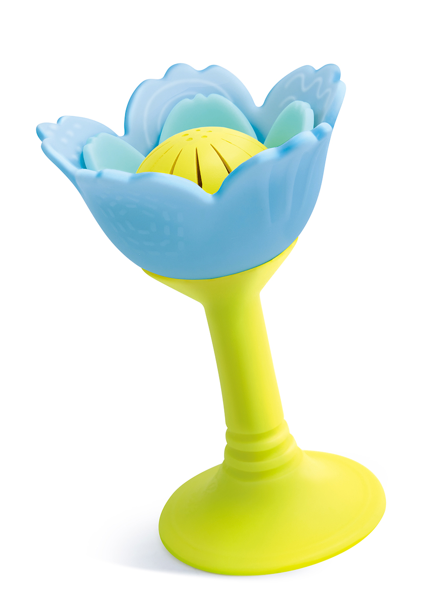 Игрушка Hape погремушка Голубой цветок - фото 6