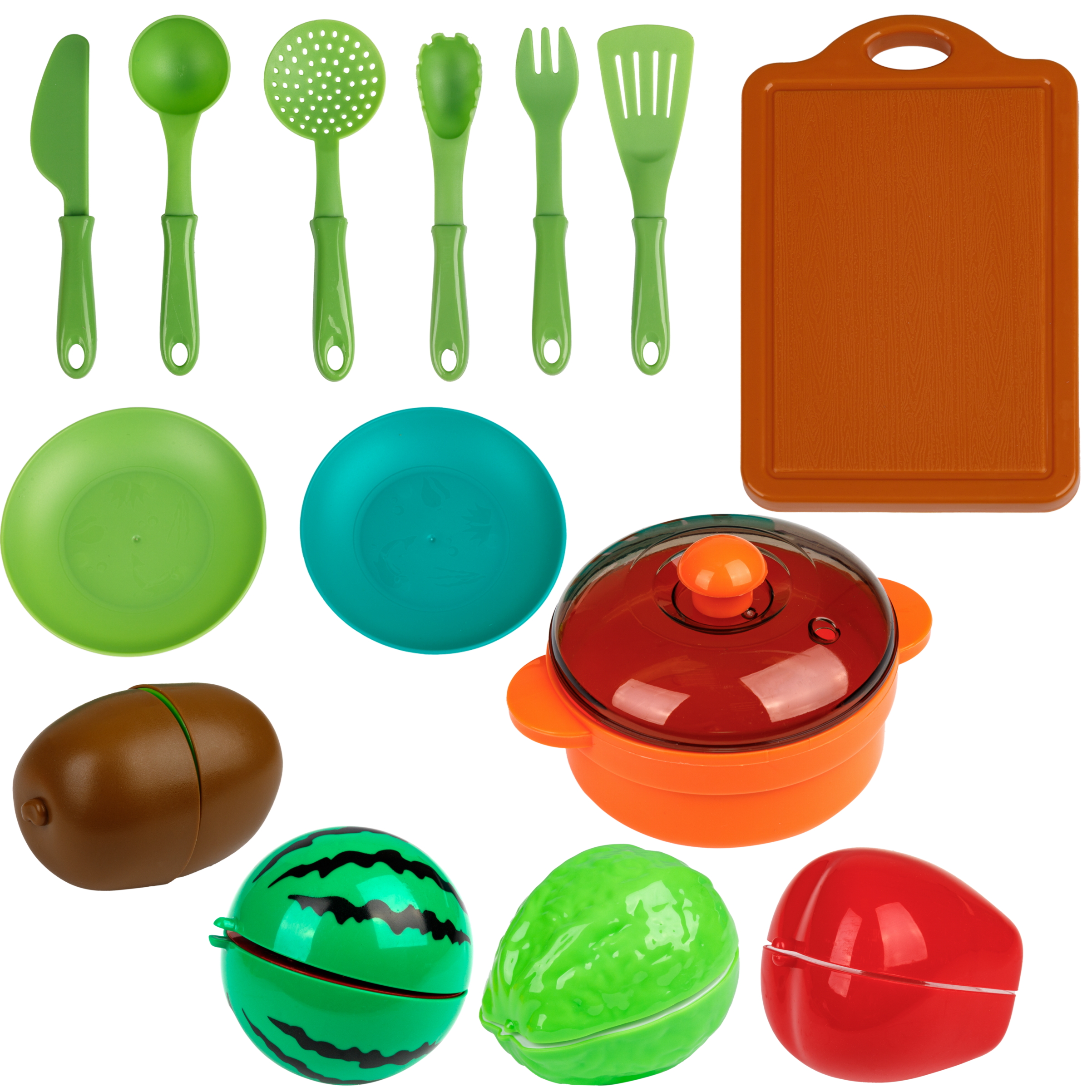 Игрушка 1TOY посуда, продукты 17 предм. - фото 9