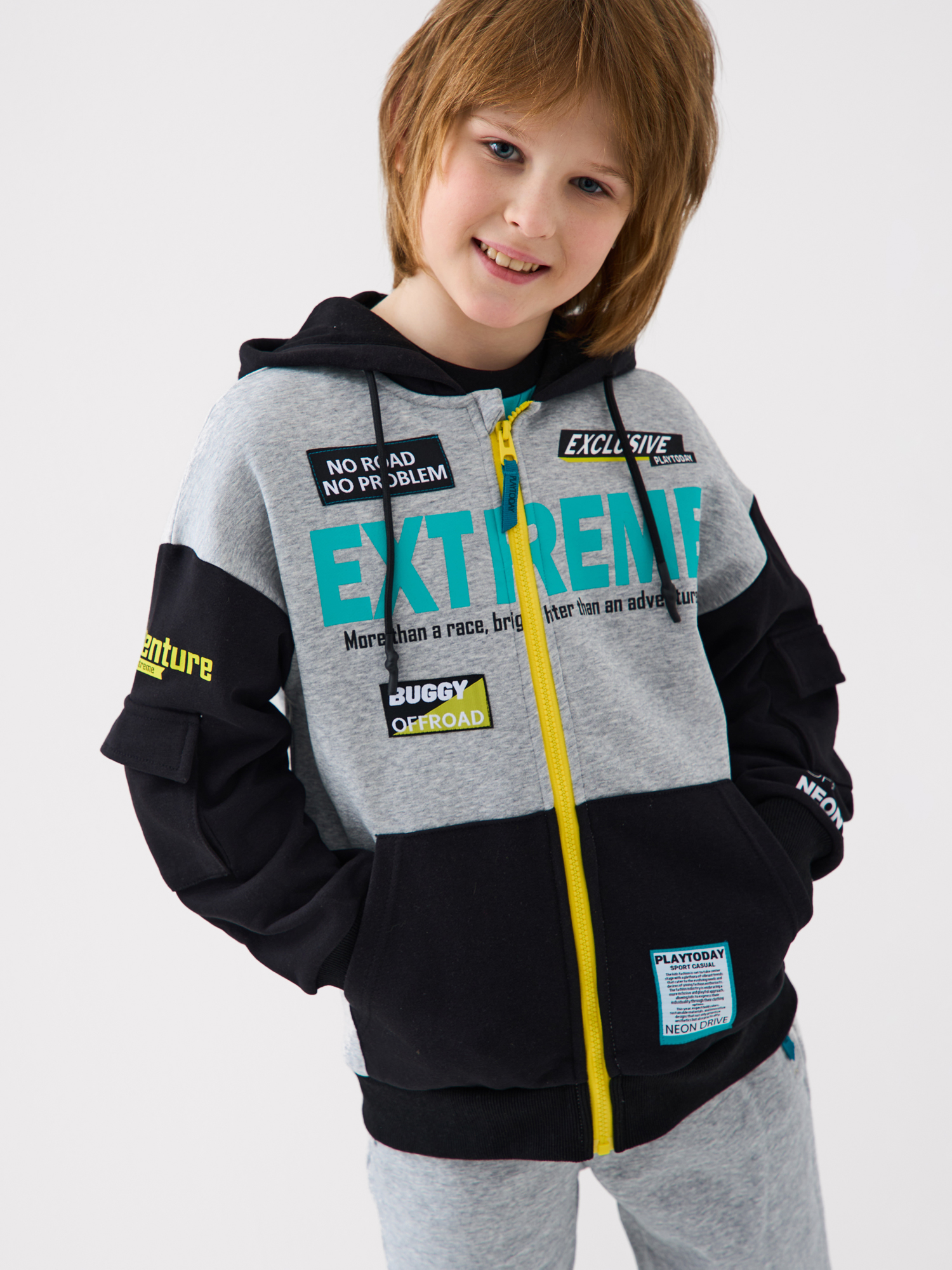 Толстовка PlayToday 12611140 - фото 1