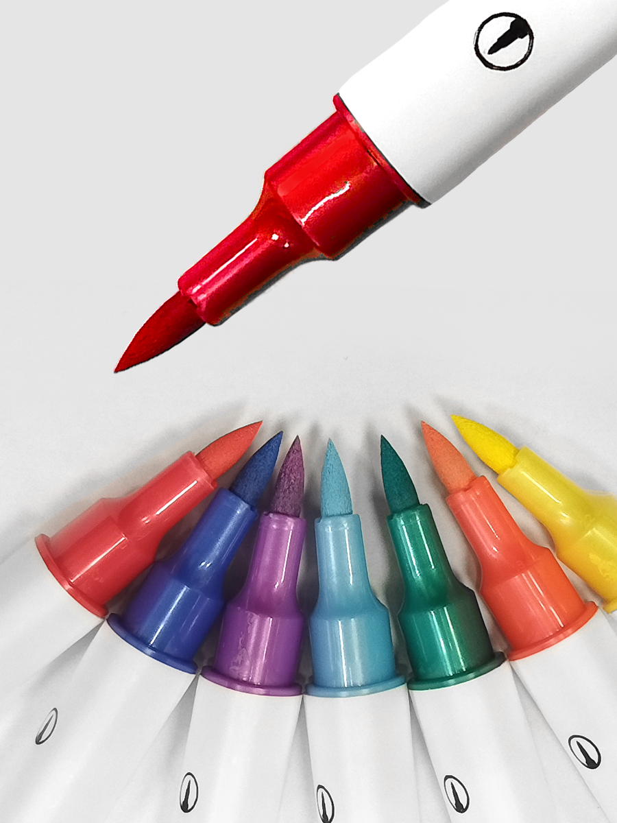 Маркеры Orange Peel акриловые 25 шт. - фото 15