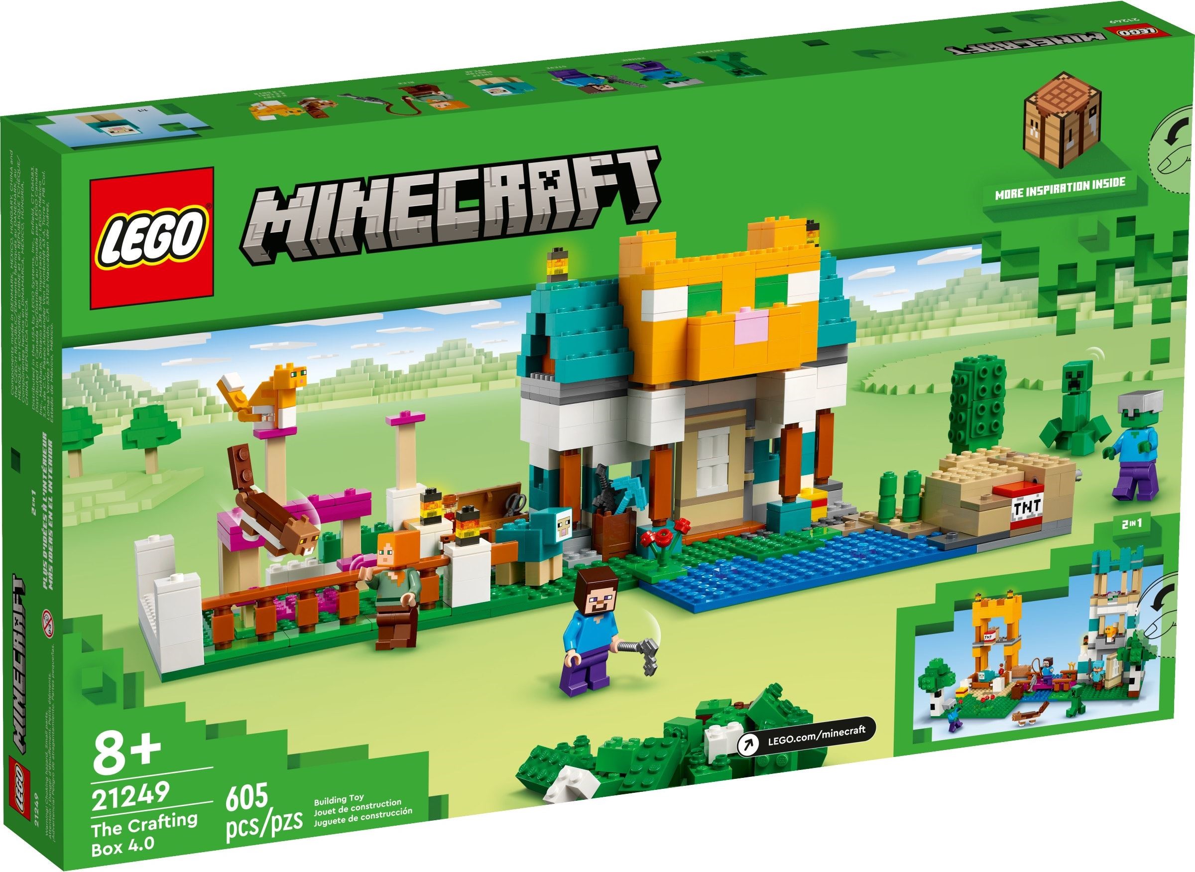 Конструктор LEGO Minecraft 605 дет. - фото 4