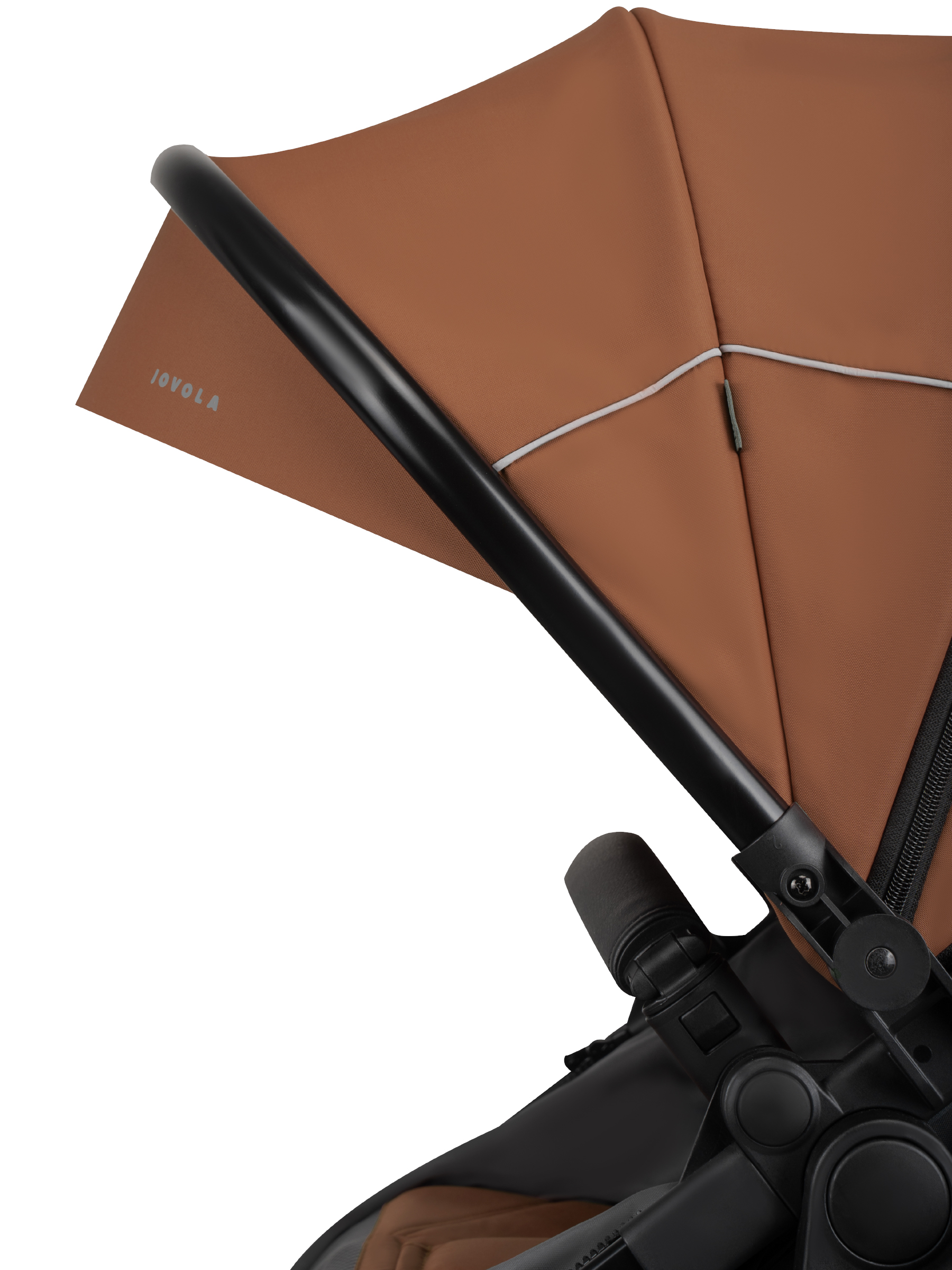 Коляска трансформер JOVOLA Folk+ 3в1 оранжевый - фото 22