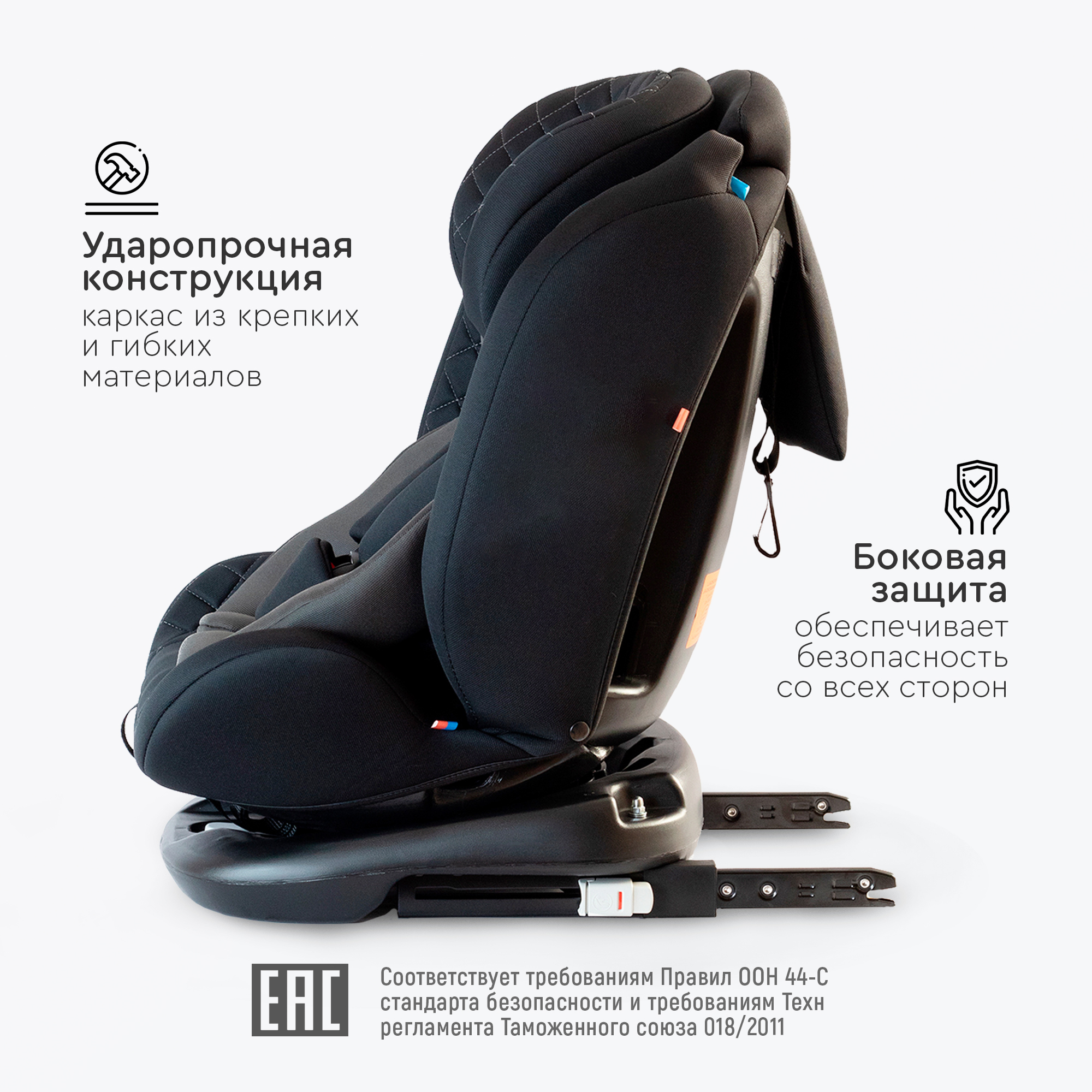 Автокресло Tomix Major Isofix 0+/1/2/3 (0-36 кг) - фото 5