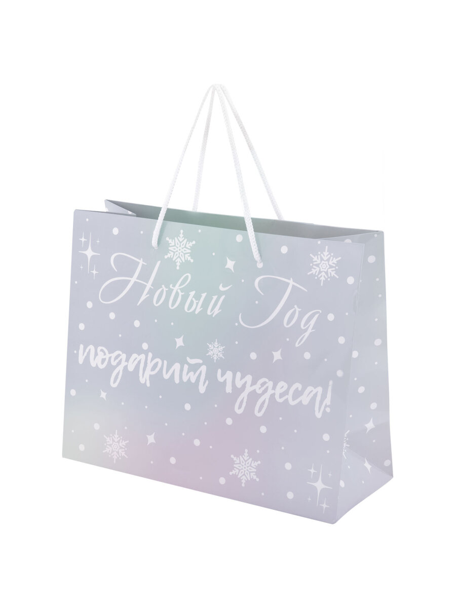 Пакет подарочный новогодний Золотая сказка пакетики для подарков и сладостей набор 4 штуки - фото 9