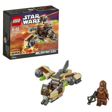 Конструктор LEGO Star Wars Боевой корабль Вуки блочный