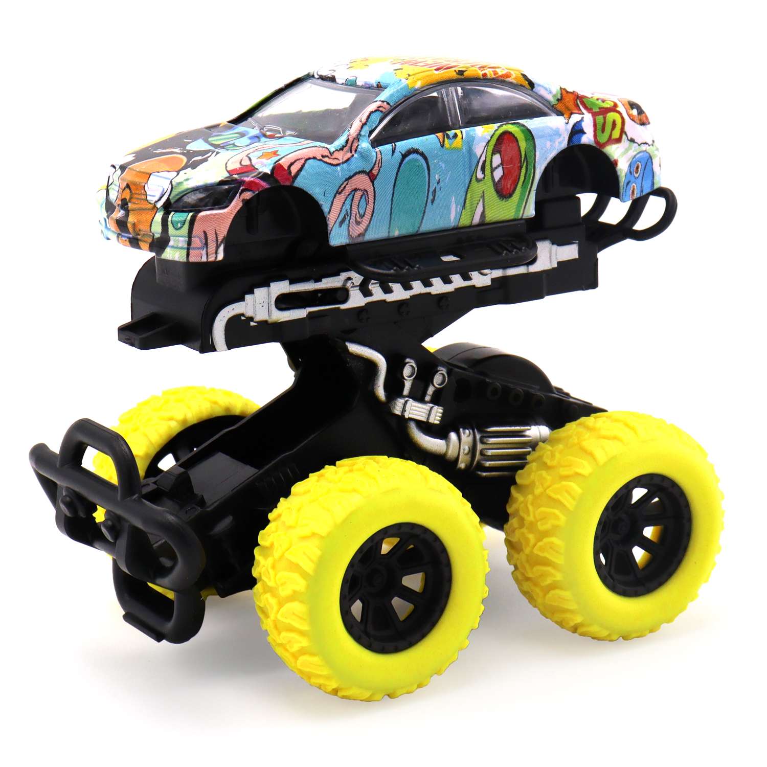 Внедорожник Funky Toys желтый FT8488-6 - фото 1