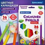 Карандаши цветные Brauberg 36 шт.