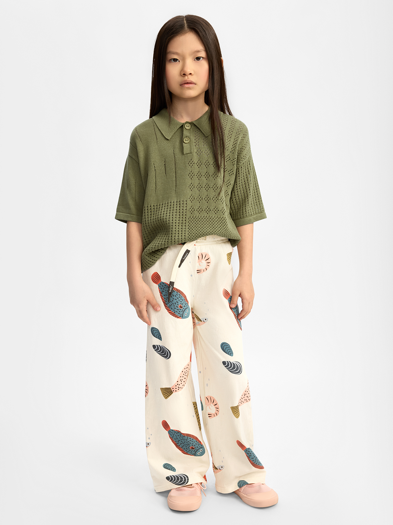 Изображение товара Брюки Happy Baby 104 Лето Комфорт с регулируемым поясом